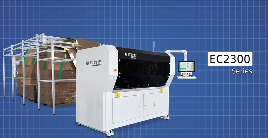 Машина для изготовления коробок Excitech CNC 2300 — умные упаковочные решения!