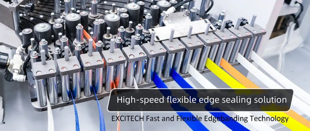 EXCITECH Быстрая и гибкая технология кромкооблицовки.